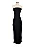 Canvas Solid Black Cocktail Dress Size M - photo 1