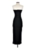 Canvas Solid Black Cocktail Dress Size M - photo 2