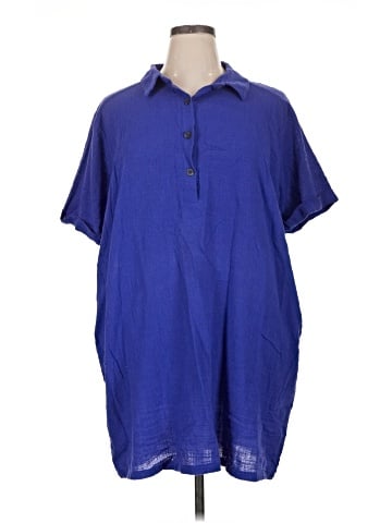 Zenana Short Sleeve Blouse (view 1)