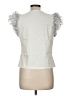 Flat White Ivory Short Sleeve Top Size M - photo 2
