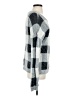 Cyrus Checkered-gingham Gray Pullover Sweater Size XS - photo 4