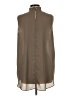 Cato 100% Polyester Brown Sleeveless Blouse Size L - photo 2