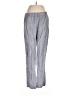 Tahari 100% Linen Stripes Blue Gray Linen Pants Size M - photo 1