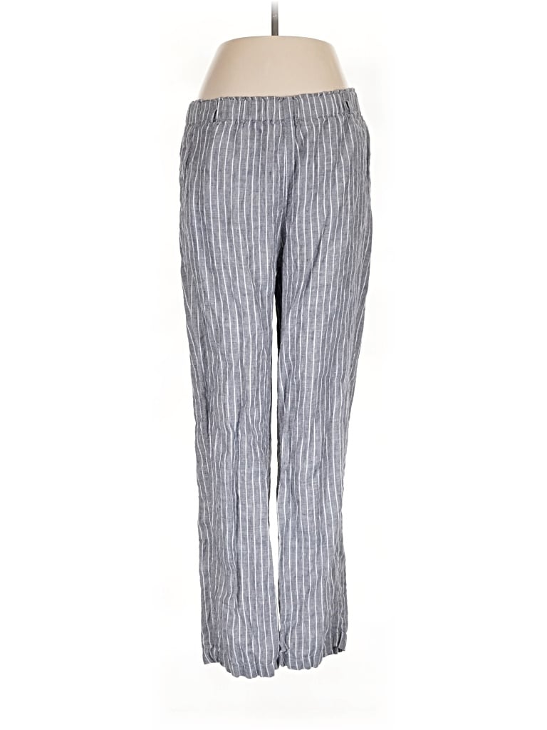 Pre-owned Tahari Linen Pants In Gray