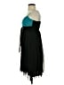 Ruby Rox 100% Polyester Color Block Teal Cocktail Dress Size S - photo 5