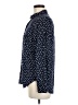 Old Navy Polka Dots Blue Long Sleeve Blouse Size M - photo 5