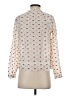 Point Sur Ivory Long Sleeve Blouse Size XS - photo 2