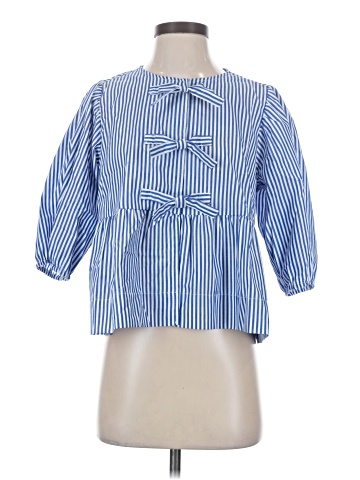 Velvet Heart 3/4 Sleeve Button-Down Shirt (view 1)