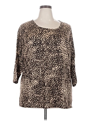 Lena 3/4 Sleeve Top (view 1)