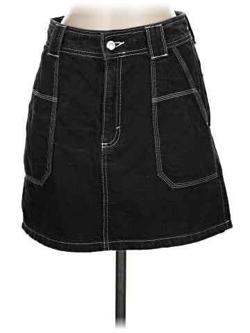 Topshop Denim Skirt (view 1)