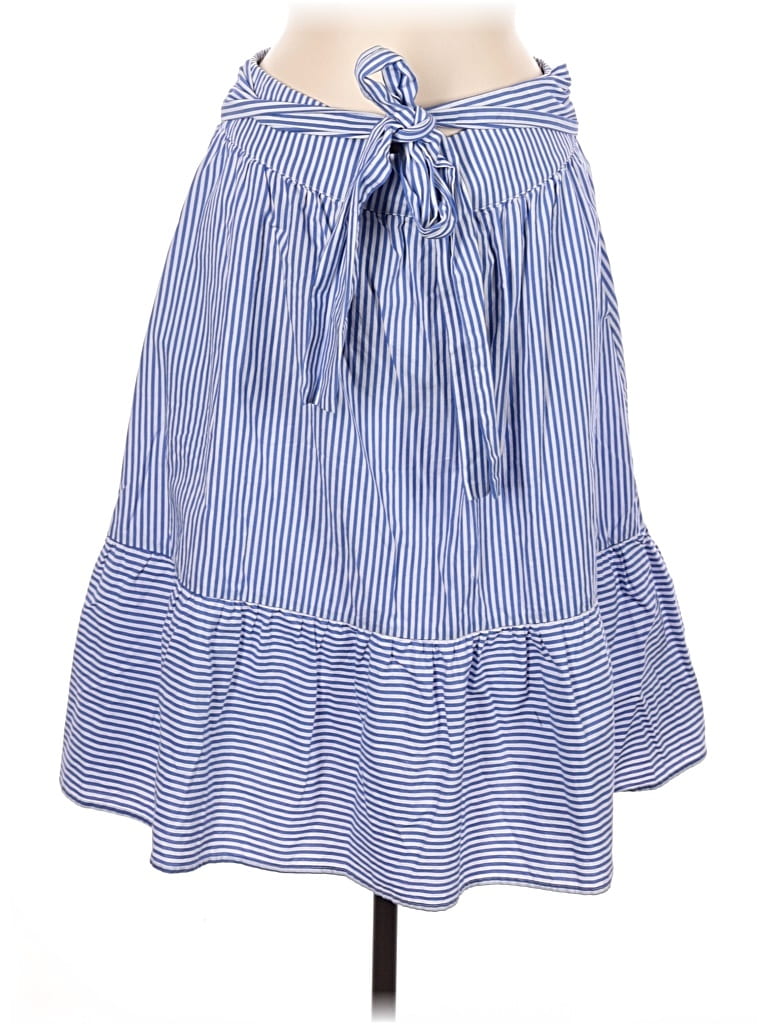 Pre-owned J.crew Factory Store Casual Skirt In Blue