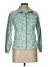 The North Face 100% Polyester Print Green Jacket Size 10 - photo 1