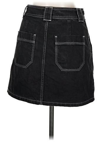Topshop Denim Skirt (view 2)