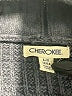 Cherokee 100% Cotton Gray Cardigan Size L - photo 7