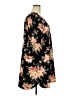 Green Envelope Floral Black Casual Dress Size 2X - photo 4
