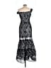 Aidan Mattox 100% Polyester Black Cocktail Dress Size 6 - photo 2