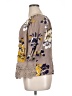 Unique Spectrum 100% Rayon Gray 3/4 Sleeve Blouse Size 1X - photo 5