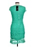 Papillon Teal Cocktail Dress Size L - photo 2