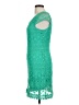 Papillon Teal Cocktail Dress Size L - photo 5