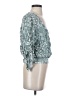 Daytrip 100% Rayon Teal 3/4 Sleeve Blouse Size S - photo 4