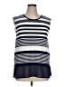 Chaus Blue Sleeveless Top Size XL - photo 1