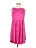 emerald Solid Pink Casual Dress Size M - photo 1