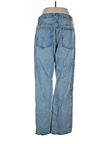 Madewell The Curvy '90s Straight Jean in Mercer Wash (view 2)