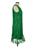 Nina Leonard 100% Polyester Green Cocktail Dress Size L - photo 4