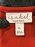Isabel Burgundy Long Sleeve Top Size XL - photo 7