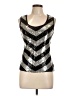 Bisou Bisou 100% Cotton Silver Tank Top Size L - photo 1