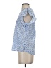 Maison Jules Blue Short Sleeve Blouse Size S - photo 5