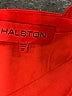 Halston Solid Red Cocktail Dress Size 12 - photo 4