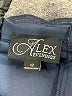 Alex Evenings Solid Blue Cocktail Dress Size 12 - photo 4
