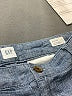 Gap Chevron-herringbone Blue Shorts Size 12 (petite) - photo 3