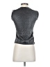 Focus 2000 Metallic Silver Sleeveless Top Size 4 - photo 2