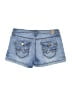 Maurices 100% Spandex Blue Denim Shorts Size 7 - 8 - photo 2
