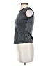 Focus 2000 Metallic Silver Sleeveless Top Size 4 - photo 5