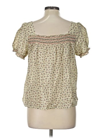 Lucky Brand Short Sleeve Blouse (view 2)