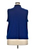 Elle Blue Sleeveless Blouse Size XXL - photo 2