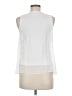 DKNYC 100% Polyester White Sleeveless Blouse Size M (estimated) - photo 2