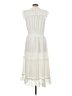 CeCe 100% Polyester Ivory Casual Dress Size L - photo 2
