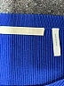 Helmut Lang Solid Blue Cocktail Dress Size L - photo 7