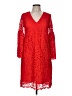 Trussardi 100% Polyester Red Cocktail Dress Size EU (IT) 42 / US 6 - photo 1