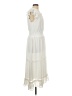 CeCe 100% Polyester Ivory Casual Dress Size L - photo 4