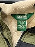 L.L.Bean 100% Nylon Color Block Green Jacket Size 8 - photo 3
