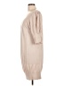 BCBGMAXAZRIA Solid Tan Casual Dress Size L - photo 5