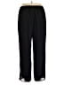 Dana Kay 100% Polyester Solid Black Casual Pants Size 14 - photo 2