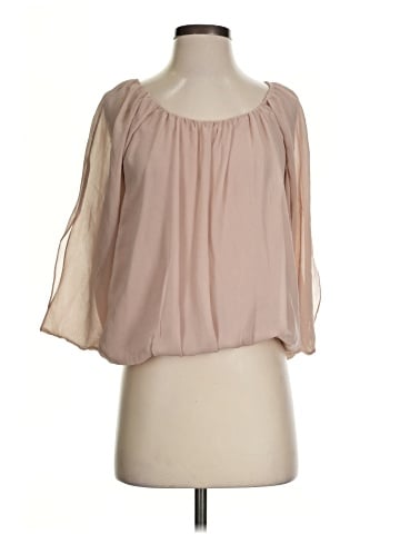 Hinge 3/4 Sleeve Blouse (view 1)