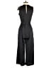 Naked Zebra Solid Black Jumpsuit Size S - photo 2
