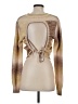 Isalis 100% Acrylic Metallic Tan Pullover Sweater Size S - photo 2